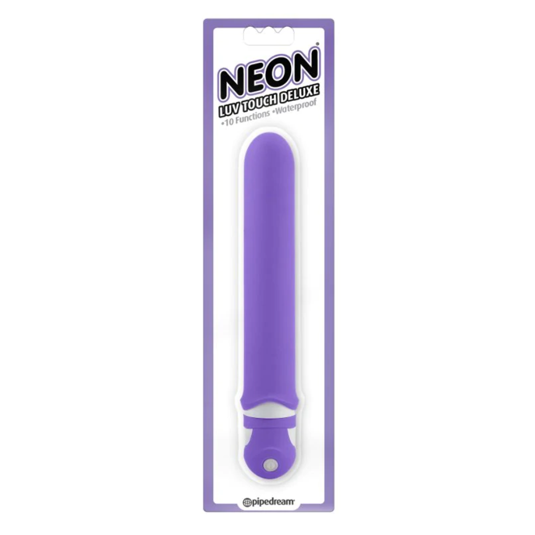 Vibrador Neon Luv Touch Deluxe Purple - Cake Sex Shop