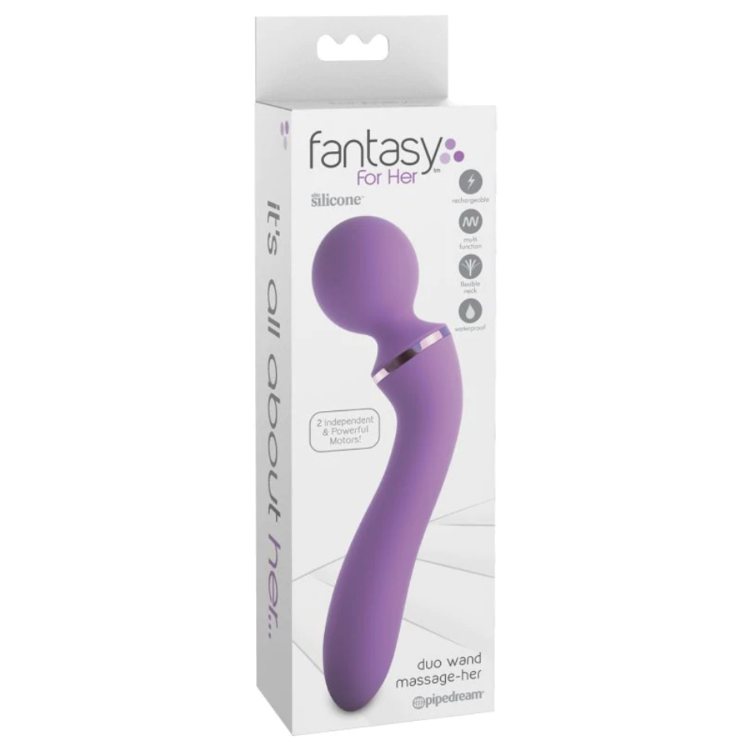 Masajeador Fantasy For Her Duo Wand Massage - Cake Sex Shop