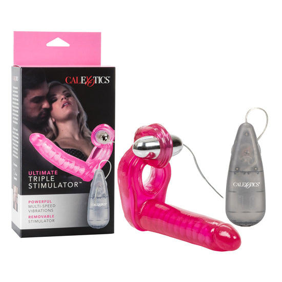 Dildo Ultimate Triple Stimulator - Cake Sex Shop