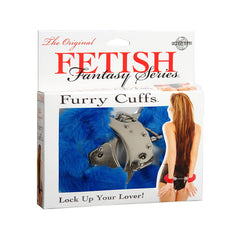 Fetish Fantasy Series Original Furry Cuffs-Blue - Cake Sex Shop