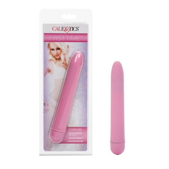 Vibrador First Time Power Vibe - Pink - Cake Sex Shop