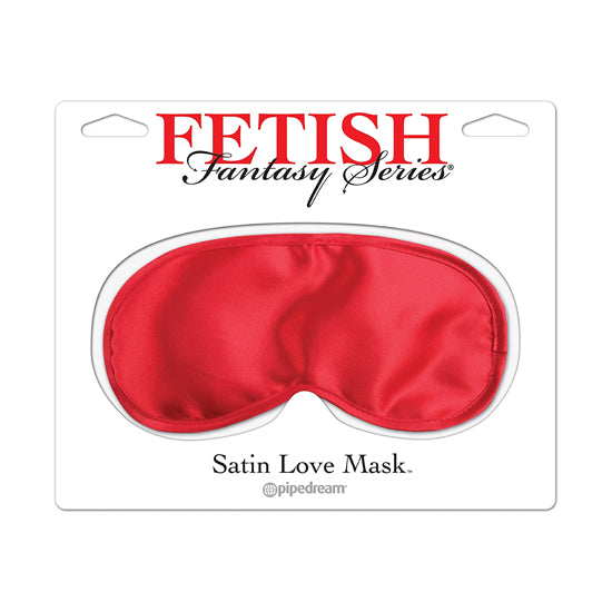 Venda Fetish Fantasy Series Satin Love Mask - Red - Cake Sex Shop
