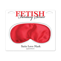 Venda Fetish Fantasy Series Satin Love Mask - Red - Cake Sex Shop