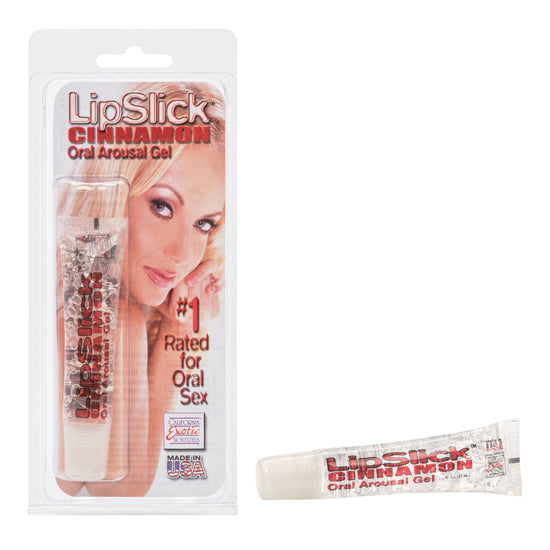 Intensificador Lipslick Cinnamon Arousal Gel - 0.5 Oz / 15 ml - Cake Sex Shop