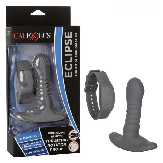 Plug Anal Eclipse Wristband Remote Thrusting Rotator Probe - Cake Sex Shop