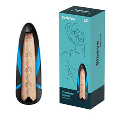 Funda Satisfyer Men Sleeve-Pressure Spiral - Cake Sex Shop