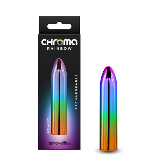 Vibrador Chroma - Rainbow - Medium - Cake Sex Shop