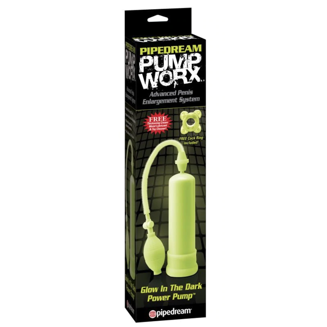 Bomba Pump Worx Glow in the Dark Power Pump - Cake Sex Shop