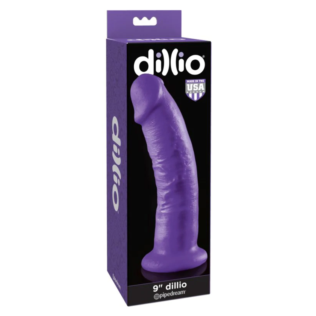 Dildo Dillio Dildo 9'' Purple - Cake Sex Shop