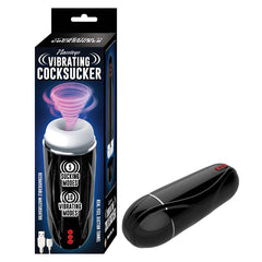 Masturbador Vibrating Cocksucker-Black - Cake Sex Shop