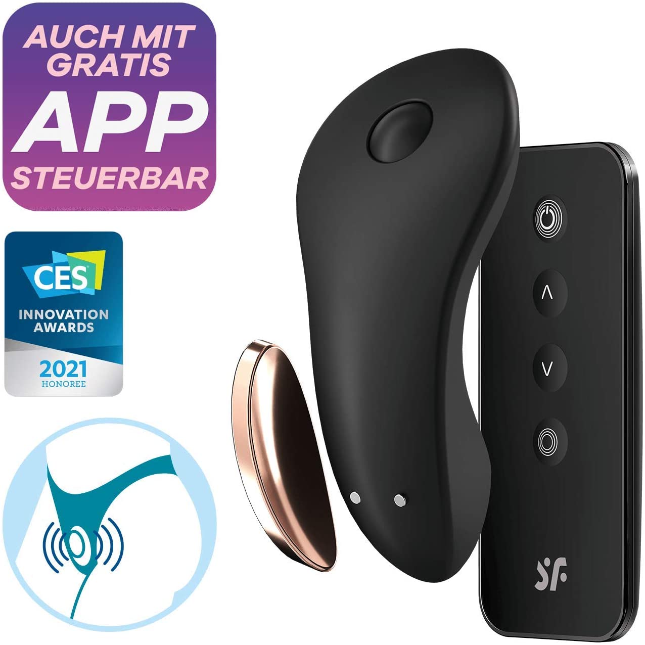 Vibrador Satisfyer Little Secret Panty - Cake Sex Shop