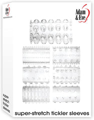 Fundas Adam & Eve Super Strech Tickler Sleeves - Cake Sex Shop