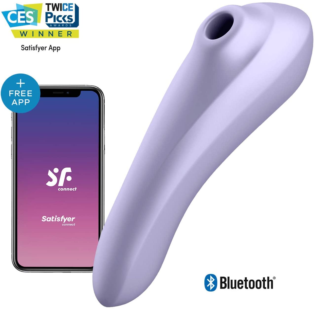 Succionador Satisfyer Dual Pleasure - Cake Sex Shop