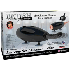 Máquina Sexual Fetish Fantasy Series International Couples Sex Machine - Black - Cake Sex Shop