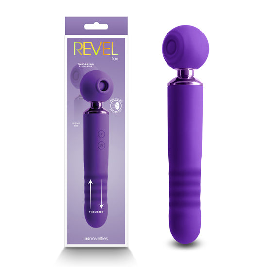 Masajeador Revel - Fae - Purple - Cake Sex Shop