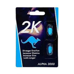 Estimulante Kangaroo Alpha 3000 2 Pills - Cake Sex Shop