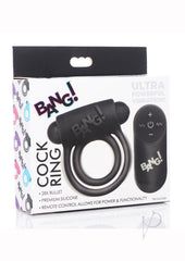 Anillo Bang Silicone Cock Ring and Bullet with Remote - Cake Sex Shop 2