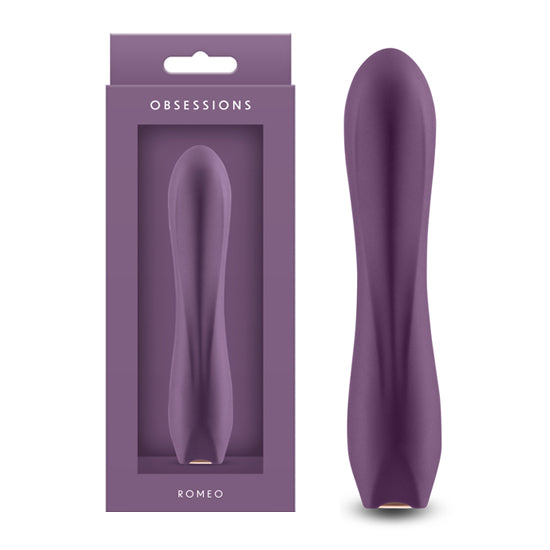 Vibrador Obsessions - Romeo - Dark Purple - Cake Sex Shop