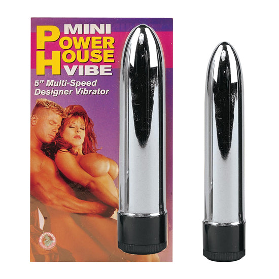 Vibrador Mini Powerhouse Vibe-Silver - Cake Sex Shop