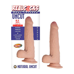 Dildo Realcocks Dual Layered Uncut S 21 cm - Cake Sex Shop