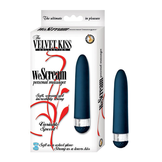 Vibrador The Velvet Kiss Collection We Scream – Black - Cake Sex Shop