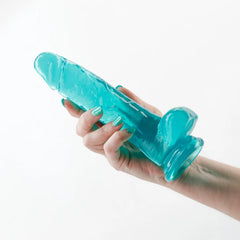 Dildo Fantasia - Ballsy 18 cm - Teal - Cake Sex Shop 2