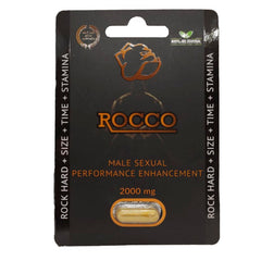 Pastilla Rocco Sex Pill 2000 Mg - Cake Sex Shop