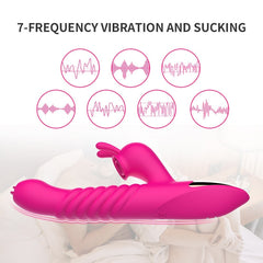 Vibrador Succionador Licking Sex Massager - Cake Sex Shop 2 3 4