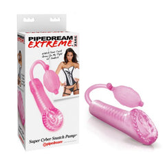 Bomba Pipedream Extreme Toyz Super Cyber Snatch Pump - Pink - Cake Sex Shop