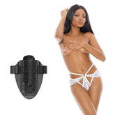 Tanga Butterfly Strap Lace Thong Panty, White - Cake Sex Shop