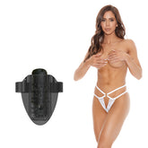 Tanga V-Thong High Waist Panty, White - Cake Sex Shop