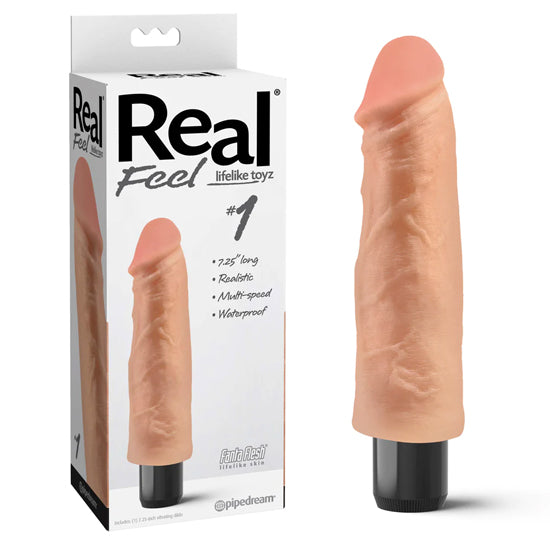 Dildo Real Feel No. 1 – Light 7.25" - Cake Sex Shop