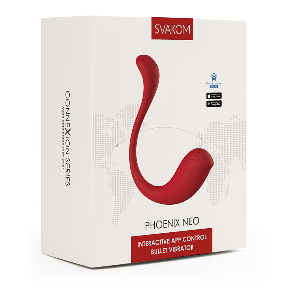 Vibrador Phoenix Neo Red Svakom - Cake Sex Shop