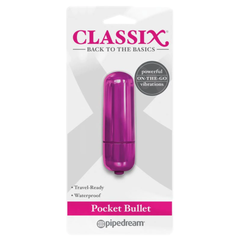 Vibrador Classix Pocket Bullet Pink - Cake Sex Shop