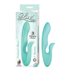 Vibrador Luv Contoured Pleaser-Aqua - Cake Sex Shop