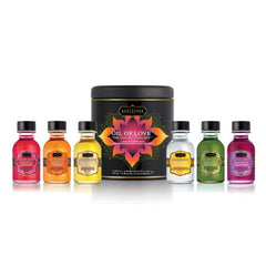 Set Oil Of Love Collection Set 6 Flavors 4.5 Oz - Cake Sex Shop
