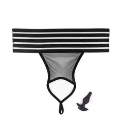 Plug Hookup Panties Crotchless Love Garter - Cake Sex Shop 2