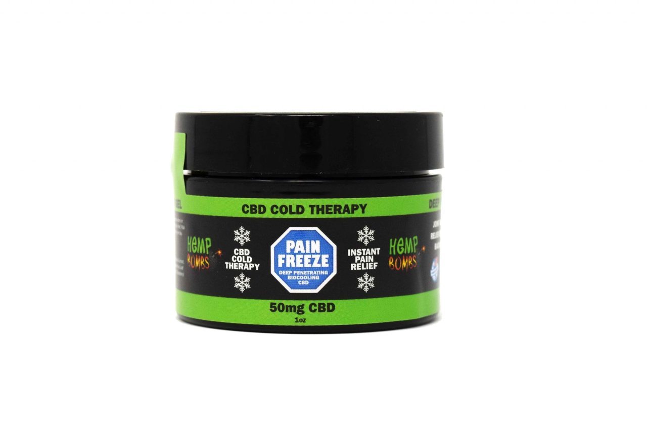 Relajante Hemp Bombs Pain Freeze 1 Oz Jar 50 Mg - Cake Sex Shop