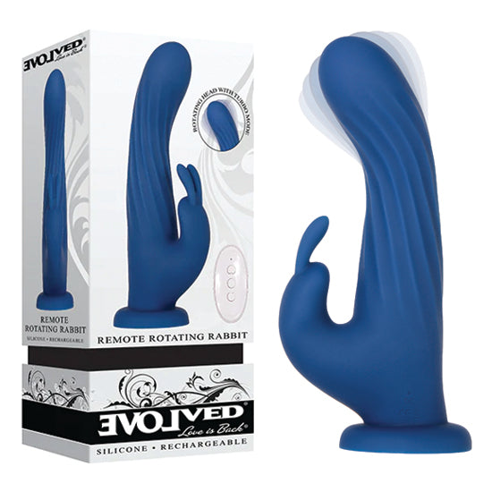 Vibrador Remote Rotating Rabbit 8" - Cake Sex Shop