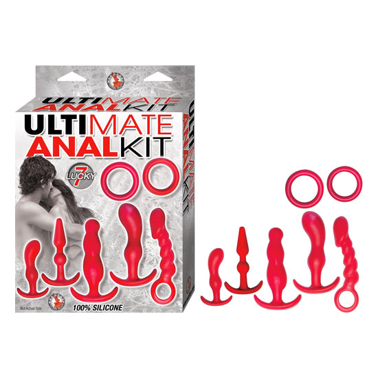 Set Ultimate Anal Kit-Red - Cake Sex Shop