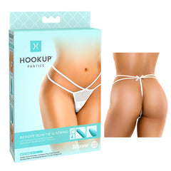 Vibrador Hookup Panties Remote Bow-Tie G-String - Cake Sex Shop