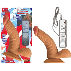 Dildo All American Whopper 7" - Flesh - Cake Sex Shop