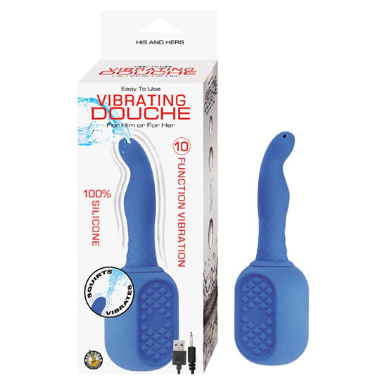 Vibrador Vibrating Douche-Blue - Cake Sex Shop