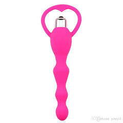 Vibrador Anal Pleasure Silicone Beads 1 Fc - Cake Sex Shop 2