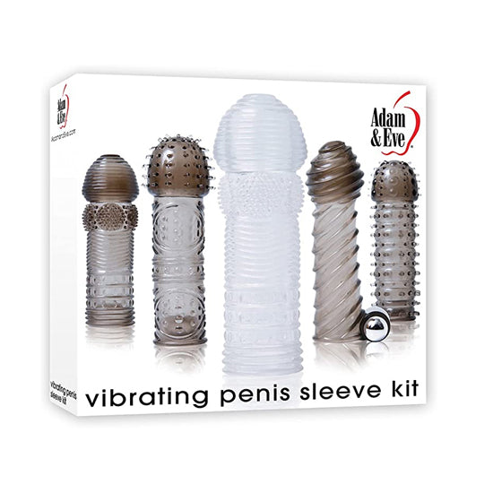 Set Vibrating Penis Sleeve Kit - Cake Sex Shop