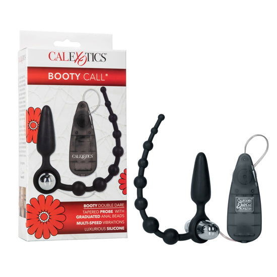 Perlas Booty Call Booty Double Dare- Black - Cake Sex Shop