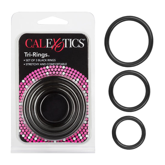 Anillo Tri-Rings - Black - Cake Sex Shop