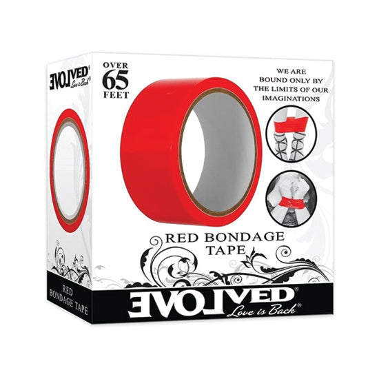 Cinta Bondage Tape Red 65" - Cake Sex Shop