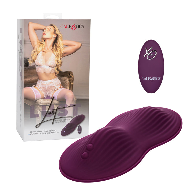 Vibrador Lustful Remote Control Dual Rider - Cake Sex Shop