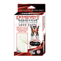 Esposas Dominant Submissive Love Cuffs-White - Cake Sex Shop 2